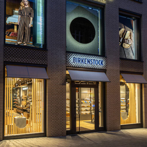 Interior view of the Birkenstock Pilotstore in Munster